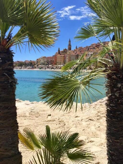 Cosy 2P A 5 Minutes A Pied De La Mer Et Du Centre Menton Exterior photo