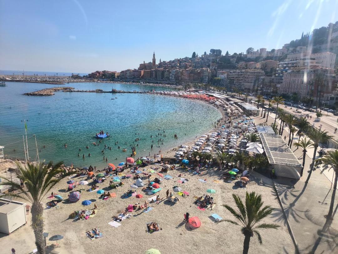 Cosy 2P A 5 Minutes A Pied De La Mer Et Du Centre Menton Exterior photo