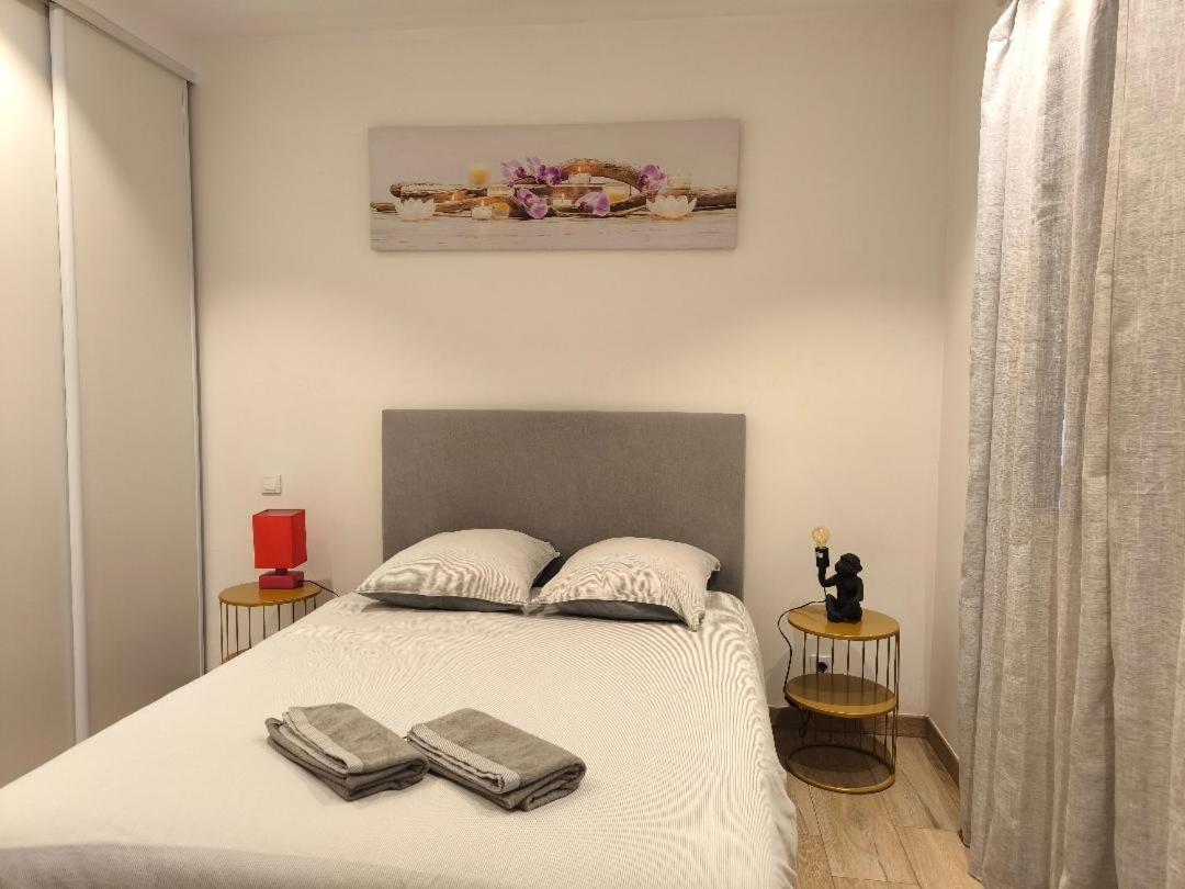 Cosy 2P A 5 Minutes A Pied De La Mer Et Du Centre Menton Exterior photo