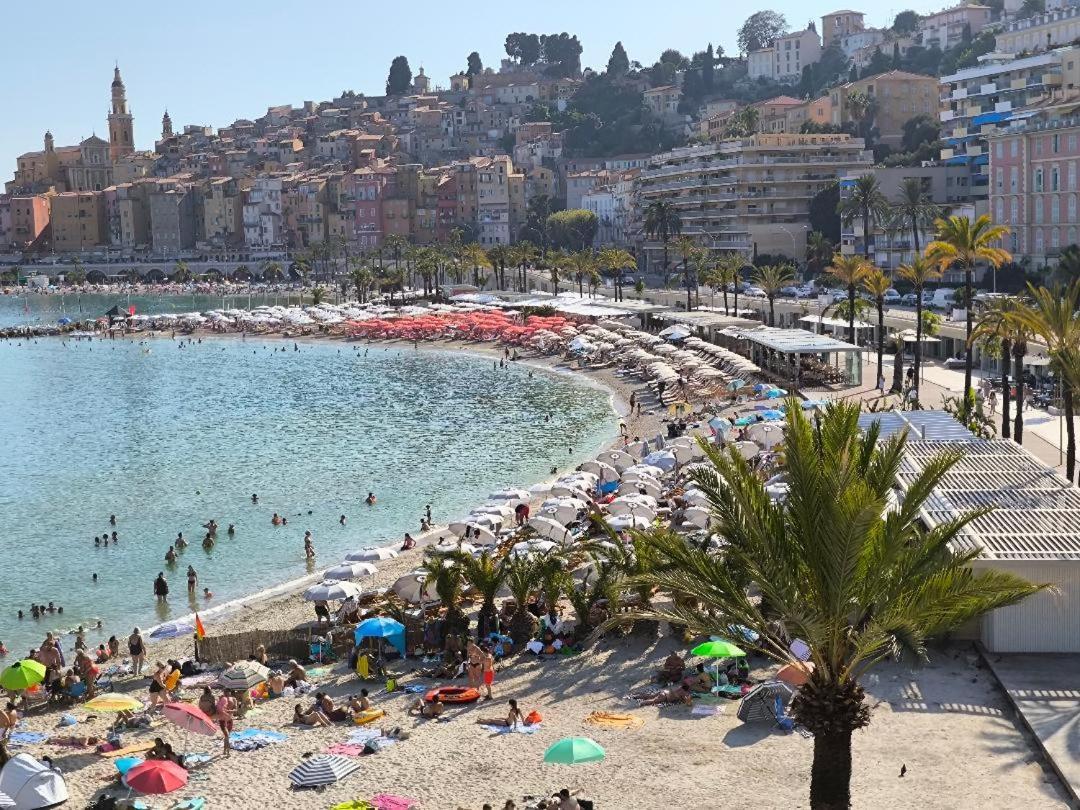 Cosy 2P A 5 Minutes A Pied De La Mer Et Du Centre Menton Exterior photo